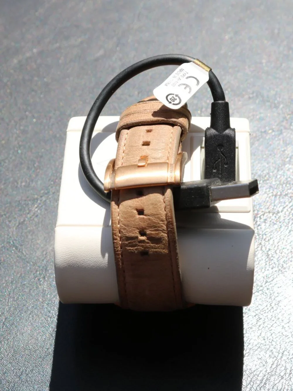 Fossil Q Grant Rose Gold Hybrid Smartwatch